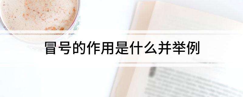 英语写作中冒号的作用_英文中冒号作用_英语作文中冒号